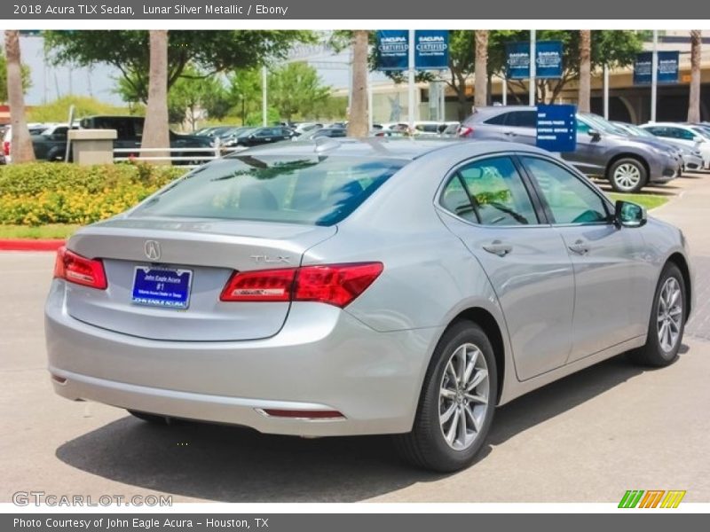 Lunar Silver Metallic / Ebony 2018 Acura TLX Sedan