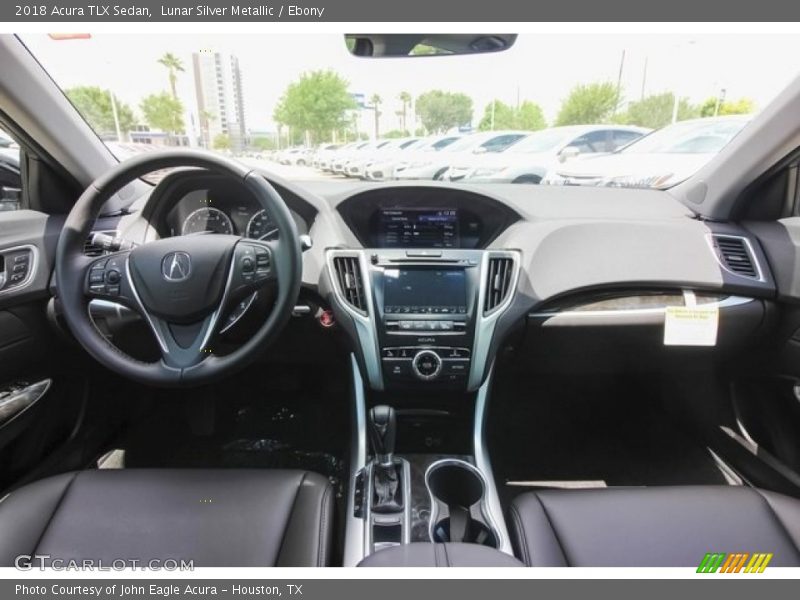 Lunar Silver Metallic / Ebony 2018 Acura TLX Sedan