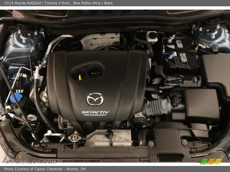 Blue Reflex Mica / Black 2014 Mazda MAZDA3 i Touring 4 Door