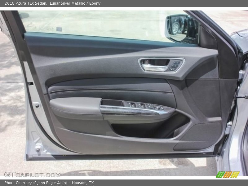 Lunar Silver Metallic / Ebony 2018 Acura TLX Sedan