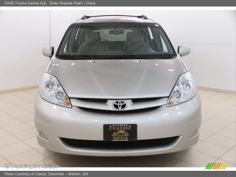 Silver Shadow Pearl / Stone 2008 Toyota Sienna XLE