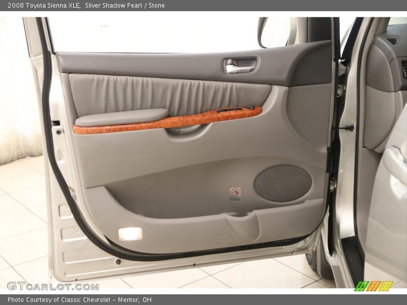 Silver Shadow Pearl / Stone 2008 Toyota Sienna XLE