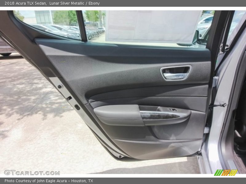 Lunar Silver Metallic / Ebony 2018 Acura TLX Sedan