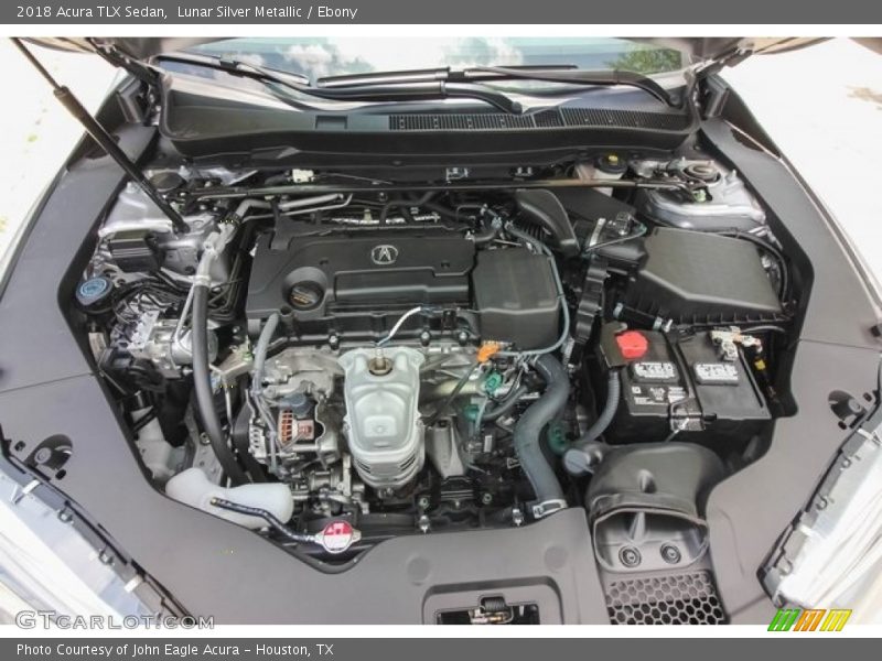 Lunar Silver Metallic / Ebony 2018 Acura TLX Sedan