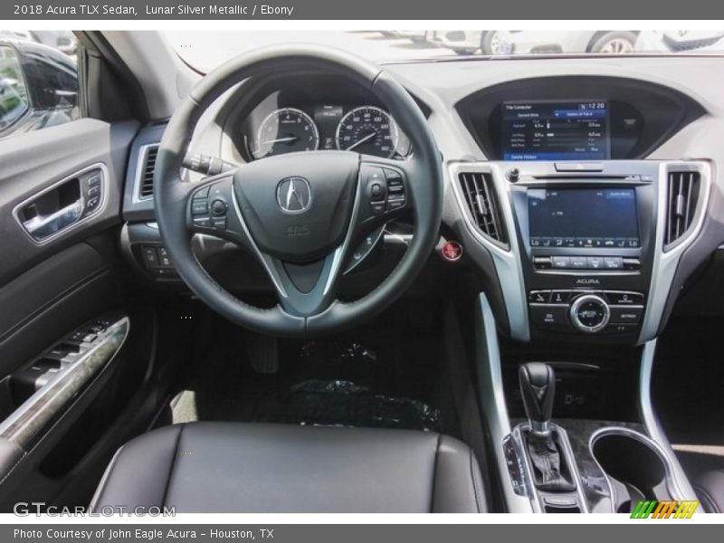 Lunar Silver Metallic / Ebony 2018 Acura TLX Sedan