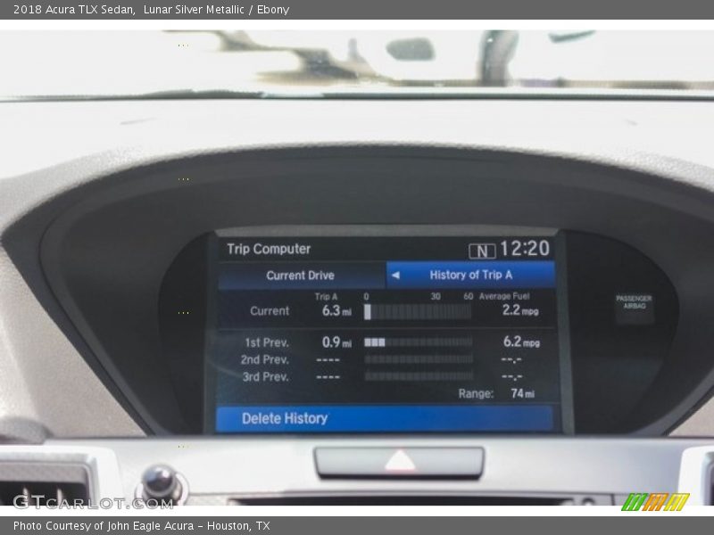 Lunar Silver Metallic / Ebony 2018 Acura TLX Sedan