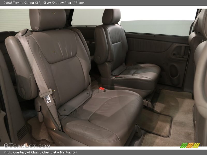 Silver Shadow Pearl / Stone 2008 Toyota Sienna XLE