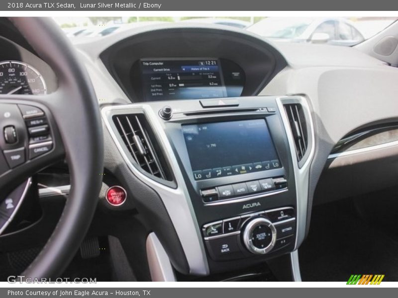 Lunar Silver Metallic / Ebony 2018 Acura TLX Sedan