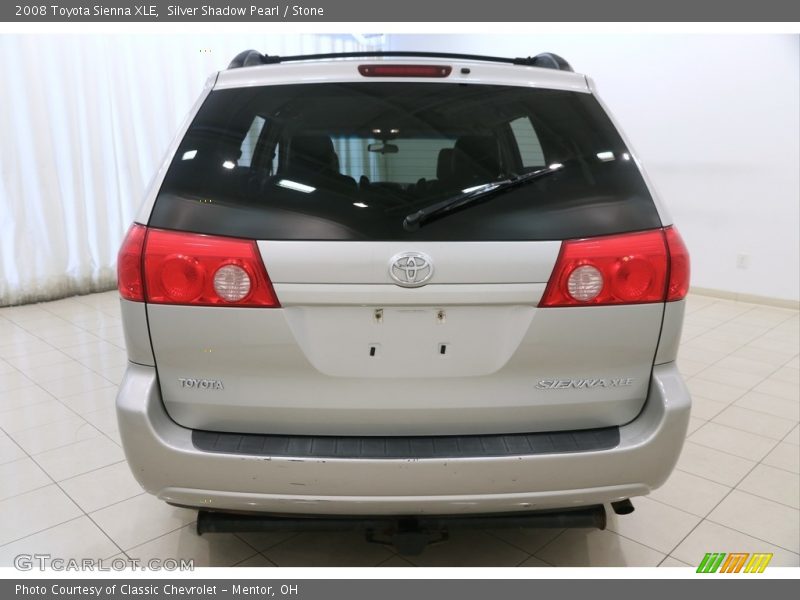 Silver Shadow Pearl / Stone 2008 Toyota Sienna XLE
