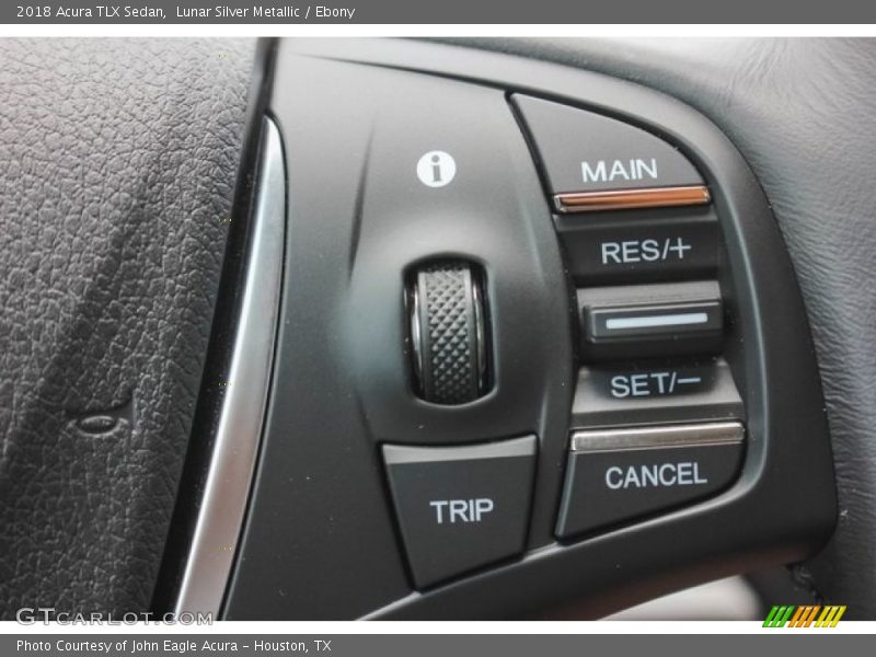 Lunar Silver Metallic / Ebony 2018 Acura TLX Sedan
