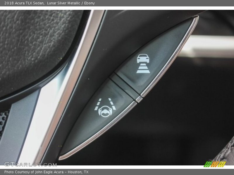 Lunar Silver Metallic / Ebony 2018 Acura TLX Sedan