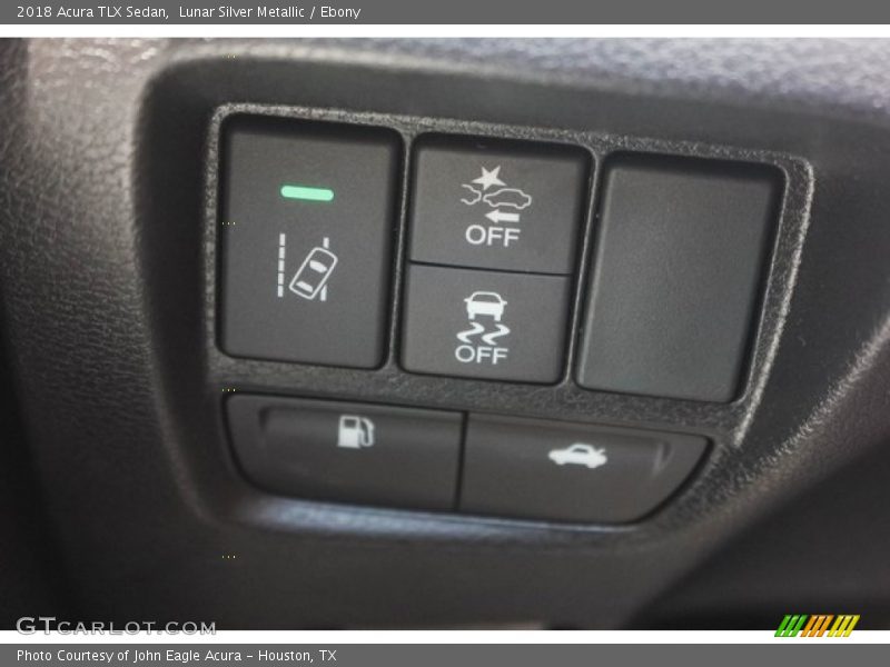 Lunar Silver Metallic / Ebony 2018 Acura TLX Sedan