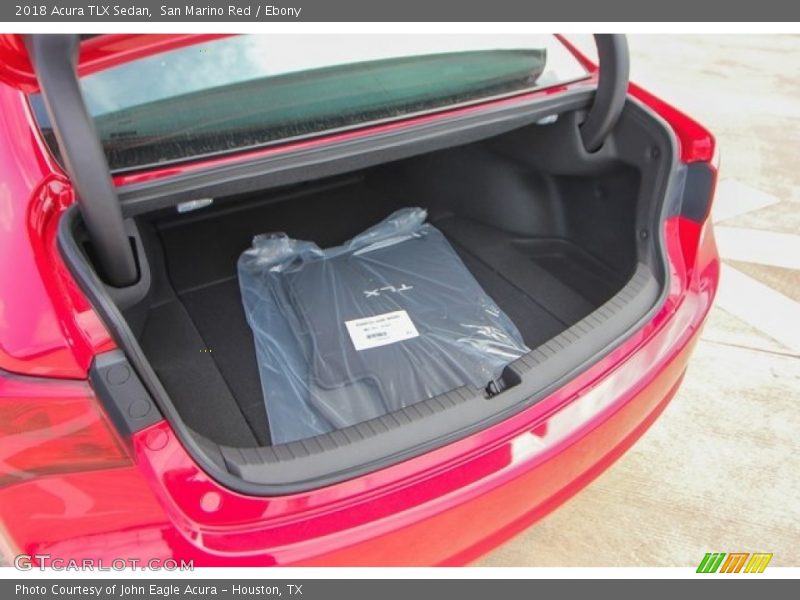 San Marino Red / Ebony 2018 Acura TLX Sedan