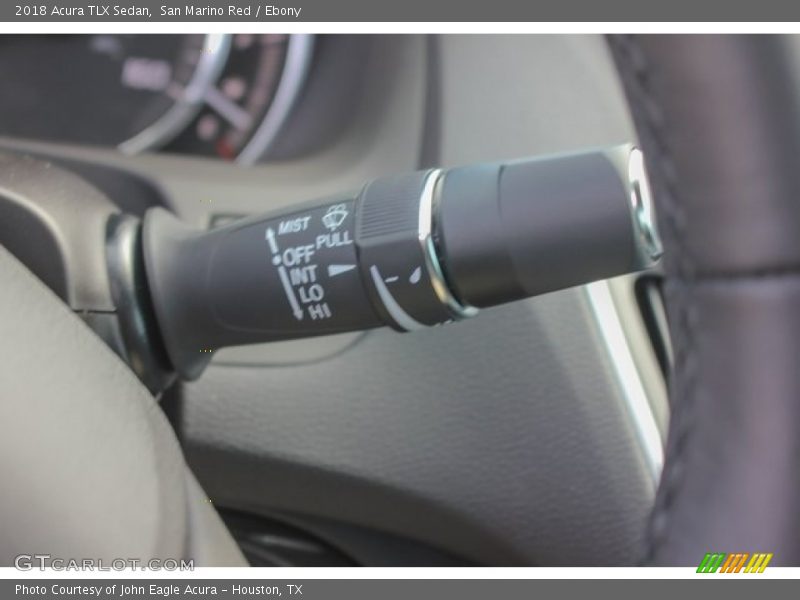 San Marino Red / Ebony 2018 Acura TLX Sedan