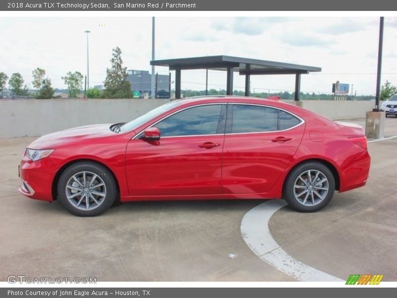  2018 TLX Technology Sedan San Marino Red