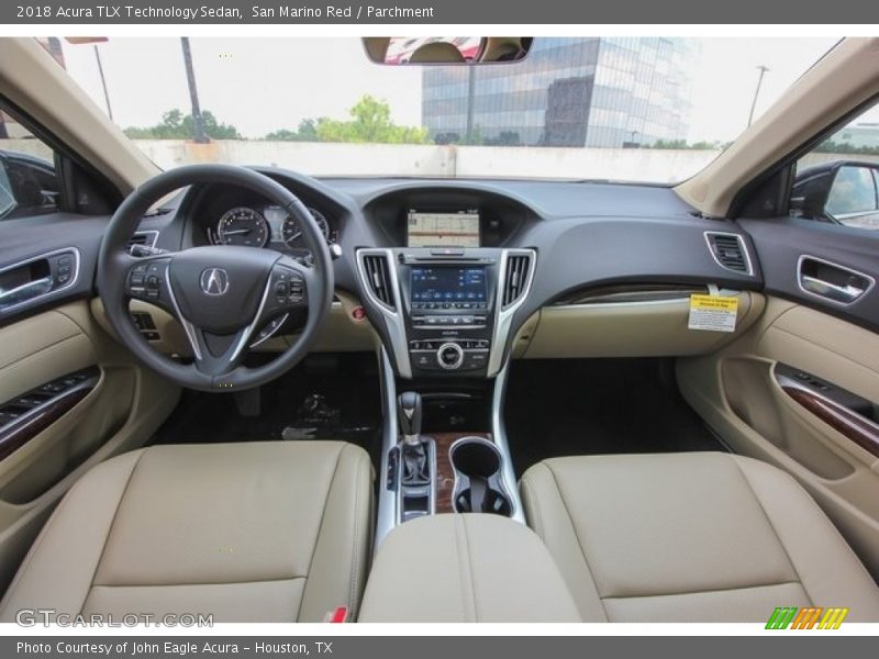  2018 TLX Technology Sedan Parchment Interior