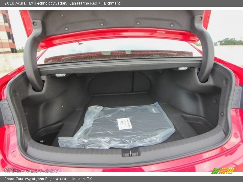 San Marino Red / Parchment 2018 Acura TLX Technology Sedan