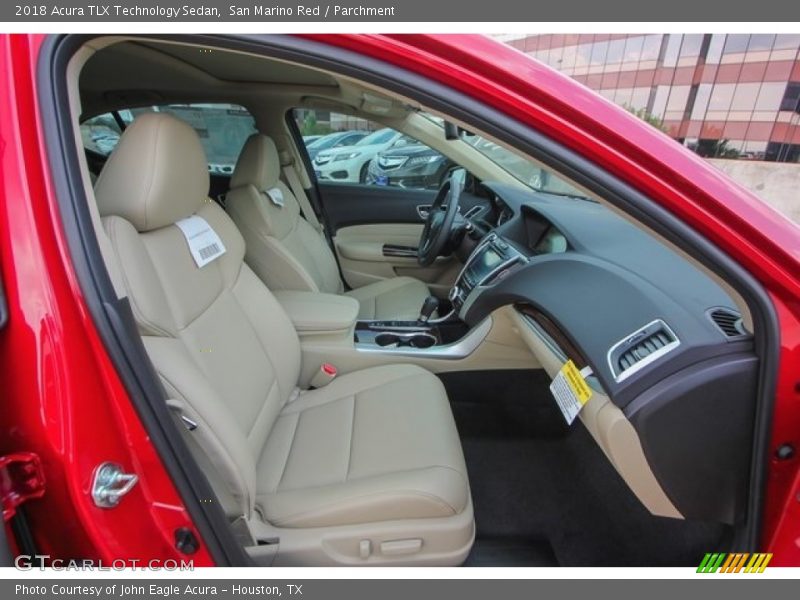 Front Seat of 2018 TLX Technology Sedan