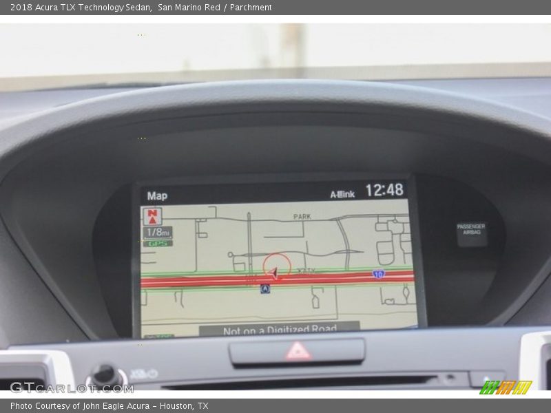 Navigation of 2018 TLX Technology Sedan