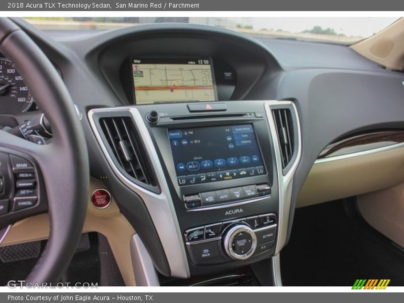 Dashboard of 2018 TLX Technology Sedan