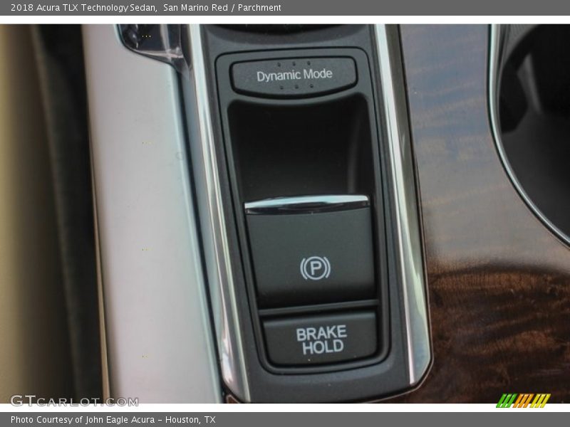 Controls of 2018 TLX Technology Sedan