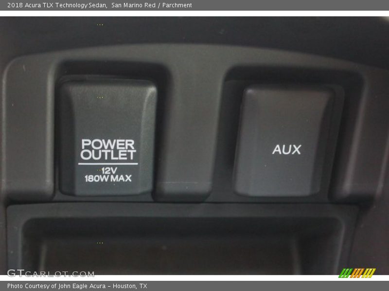 San Marino Red / Parchment 2018 Acura TLX Technology Sedan