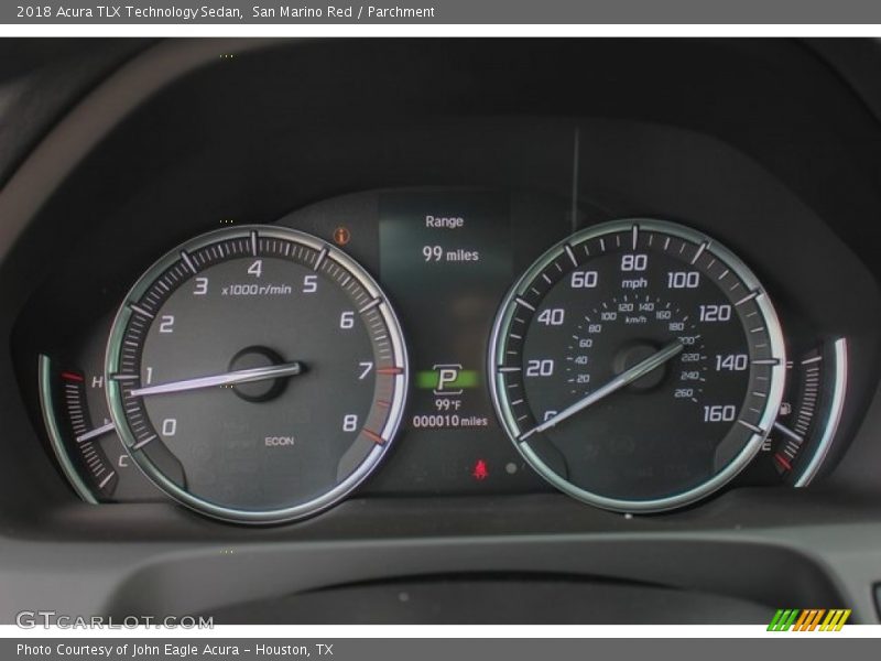  2018 TLX Technology Sedan Technology Sedan Gauges