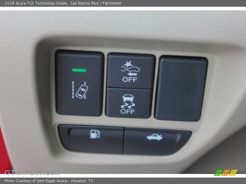 Controls of 2018 TLX Technology Sedan