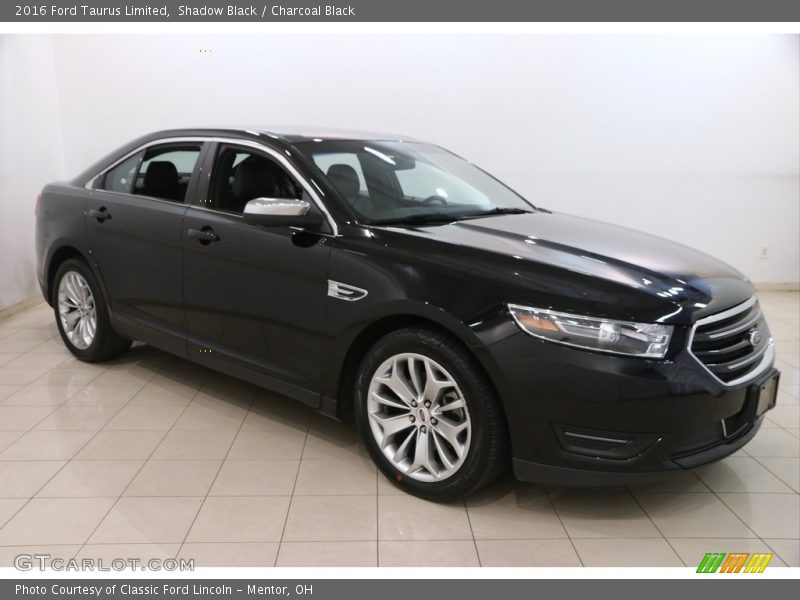 Shadow Black / Charcoal Black 2016 Ford Taurus Limited
