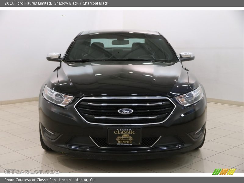 Shadow Black / Charcoal Black 2016 Ford Taurus Limited
