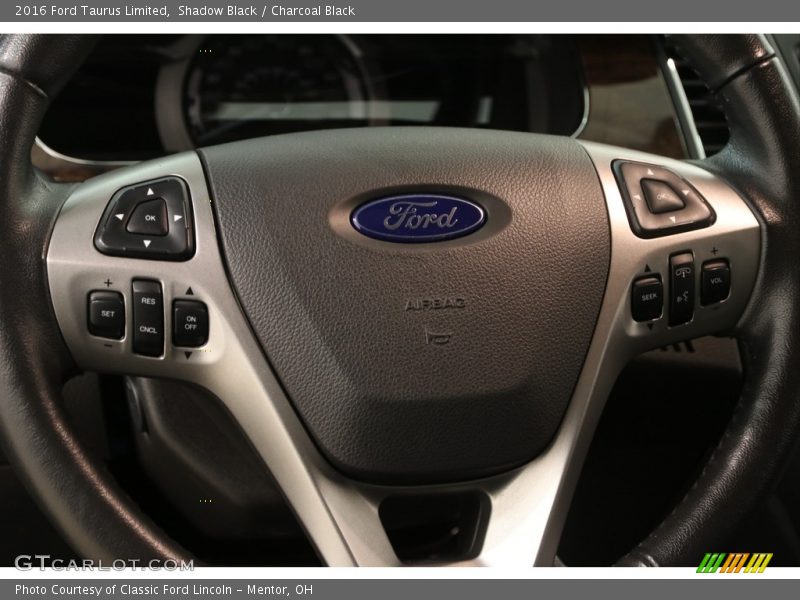 Shadow Black / Charcoal Black 2016 Ford Taurus Limited