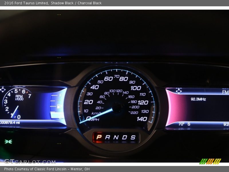 Shadow Black / Charcoal Black 2016 Ford Taurus Limited