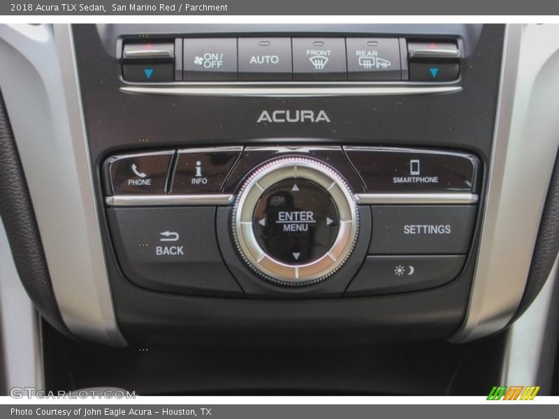 San Marino Red / Parchment 2018 Acura TLX Sedan