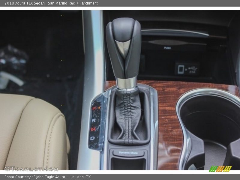 San Marino Red / Parchment 2018 Acura TLX Sedan