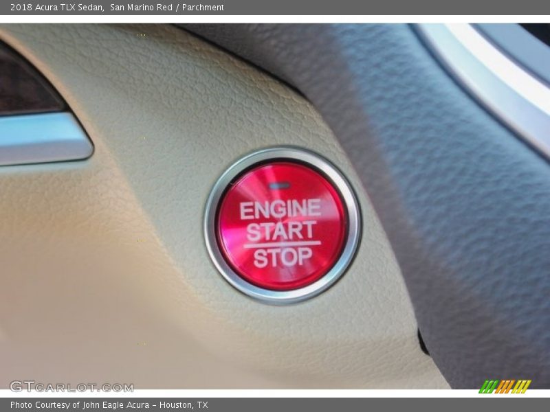 San Marino Red / Parchment 2018 Acura TLX Sedan