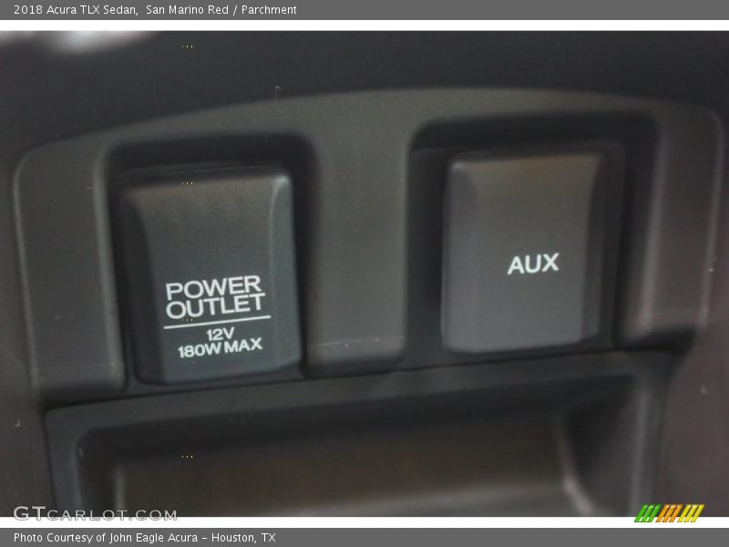 San Marino Red / Parchment 2018 Acura TLX Sedan