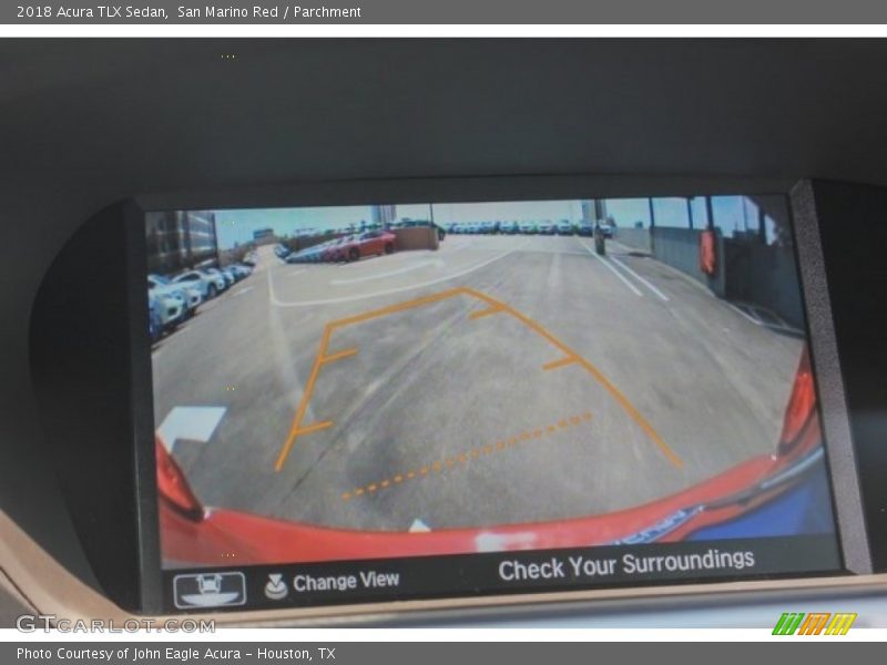 San Marino Red / Parchment 2018 Acura TLX Sedan