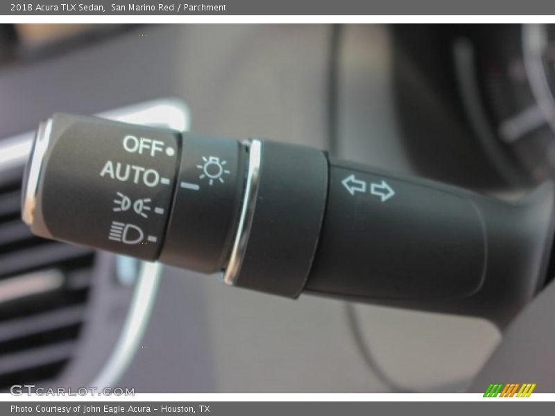 San Marino Red / Parchment 2018 Acura TLX Sedan