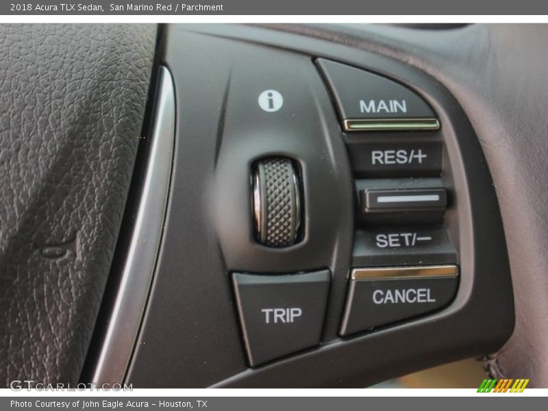 San Marino Red / Parchment 2018 Acura TLX Sedan