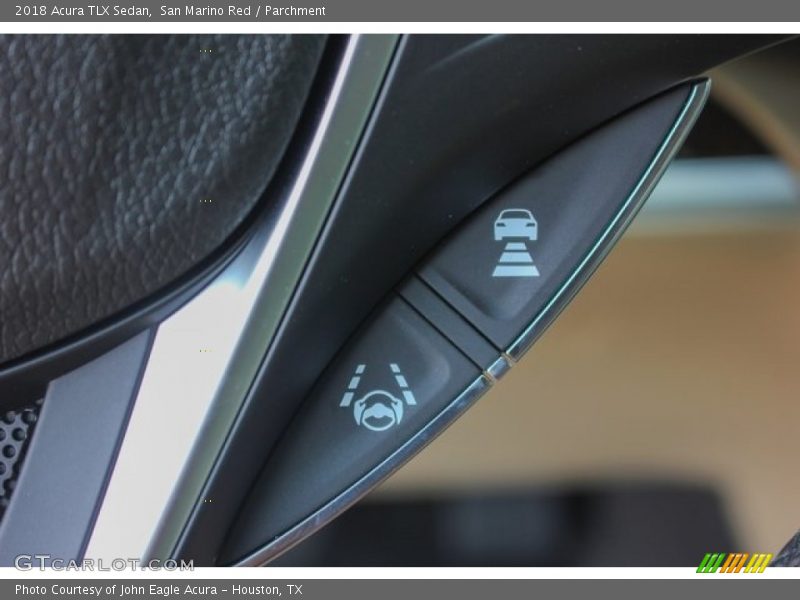 San Marino Red / Parchment 2018 Acura TLX Sedan