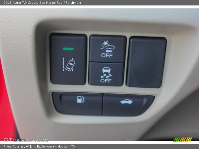 San Marino Red / Parchment 2018 Acura TLX Sedan