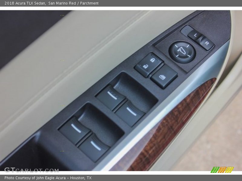 San Marino Red / Parchment 2018 Acura TLX Sedan