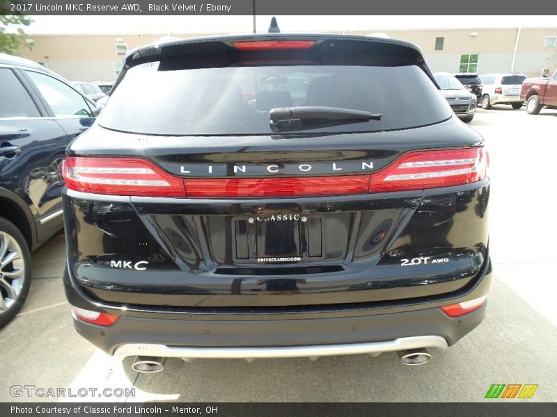Black Velvet / Ebony 2017 Lincoln MKC Reserve AWD