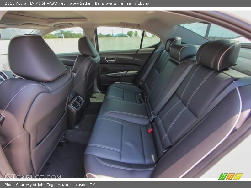 Bellanova White Pearl / Ebony 2018 Acura TLX V6 SH-AWD Technology Sedan