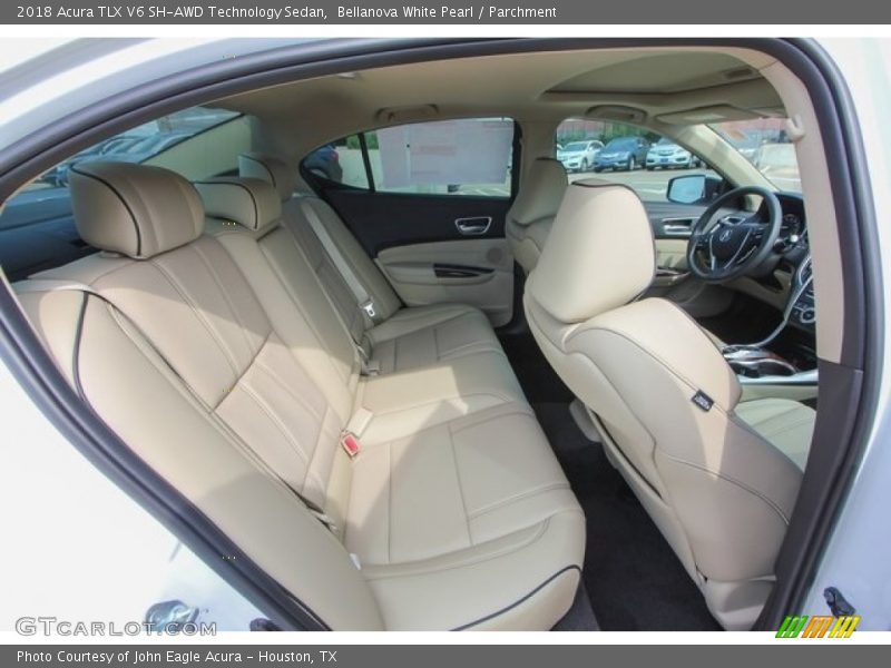 Rear Seat of 2018 TLX V6 SH-AWD Technology Sedan