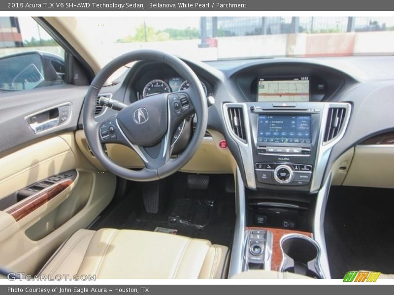Dashboard of 2018 TLX V6 SH-AWD Technology Sedan