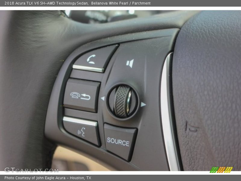 Controls of 2018 TLX V6 SH-AWD Technology Sedan