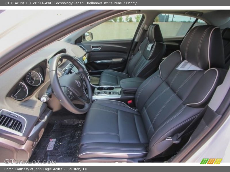 Front Seat of 2018 TLX V6 SH-AWD Technology Sedan