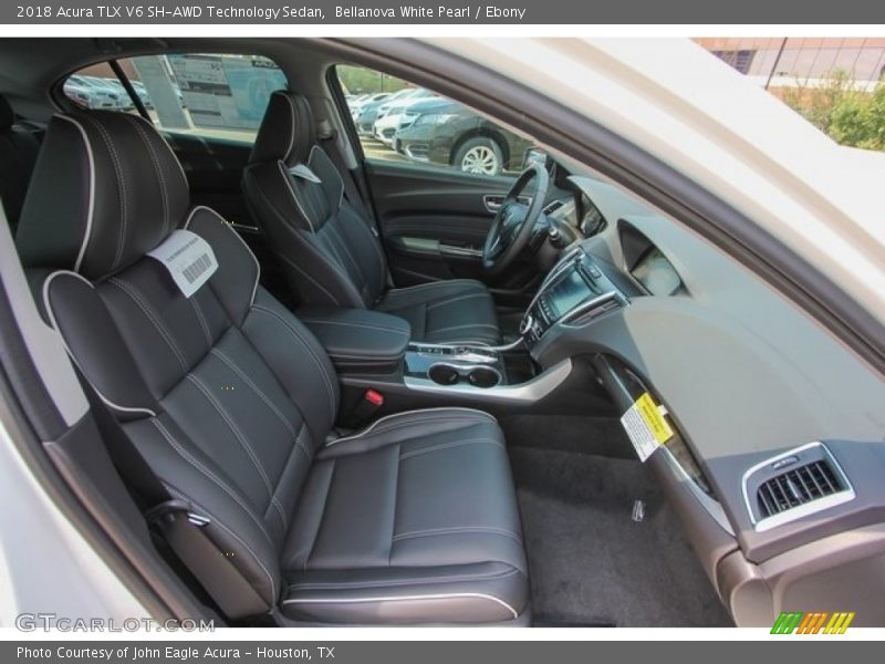 Bellanova White Pearl / Ebony 2018 Acura TLX V6 SH-AWD Technology Sedan