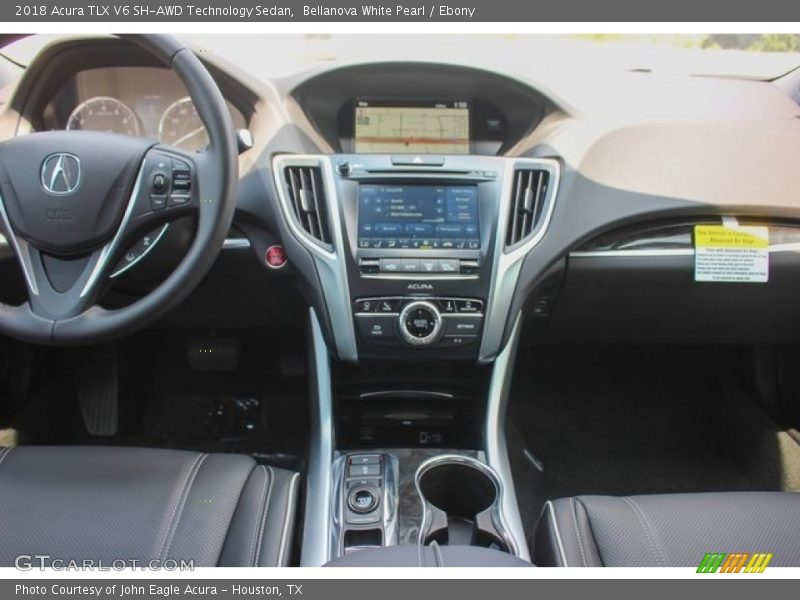 Bellanova White Pearl / Ebony 2018 Acura TLX V6 SH-AWD Technology Sedan